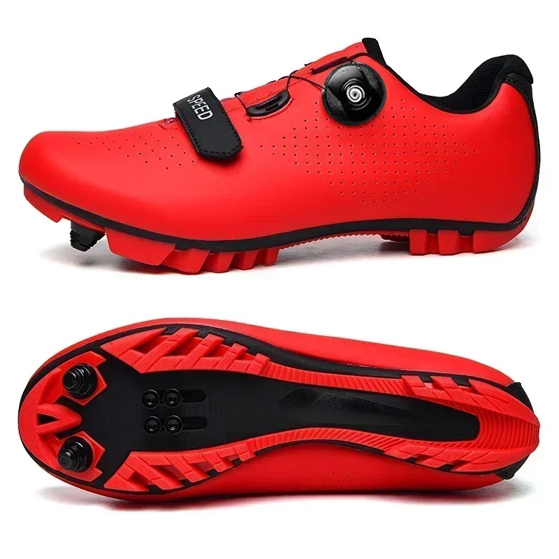 ユニセックスMTBシューズ サイクリングシューズ クリート付 - Running Shoes のレビューと価格