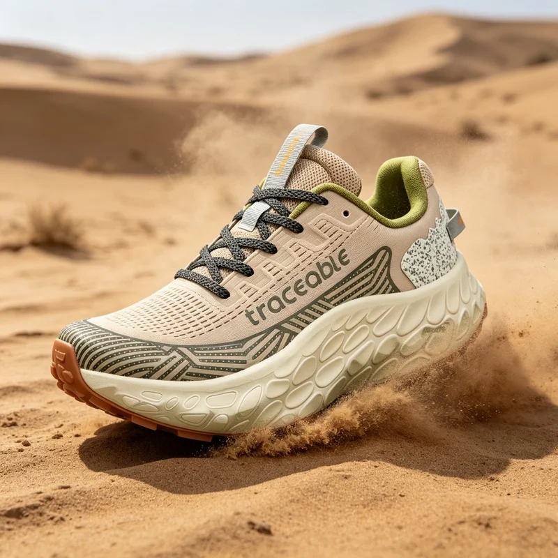 通気性があり、滑りにくく、ランニングやスポーツに適したアウト - Anti Slip Trail Running Sneakers のレビューと価格